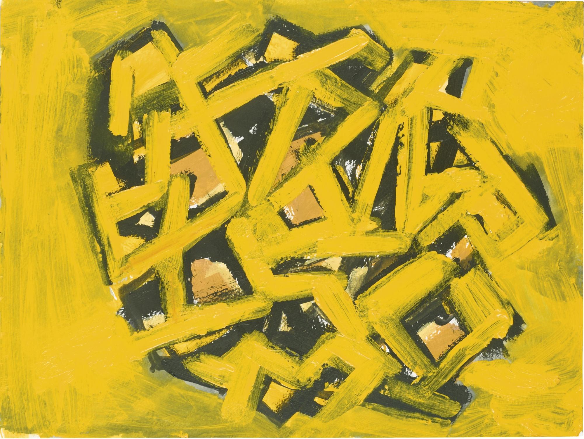 Phyllida Barlow - Untitled: Yellow
