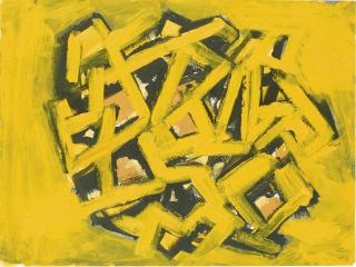 Phyllida Barlow - Untitled: Yellow