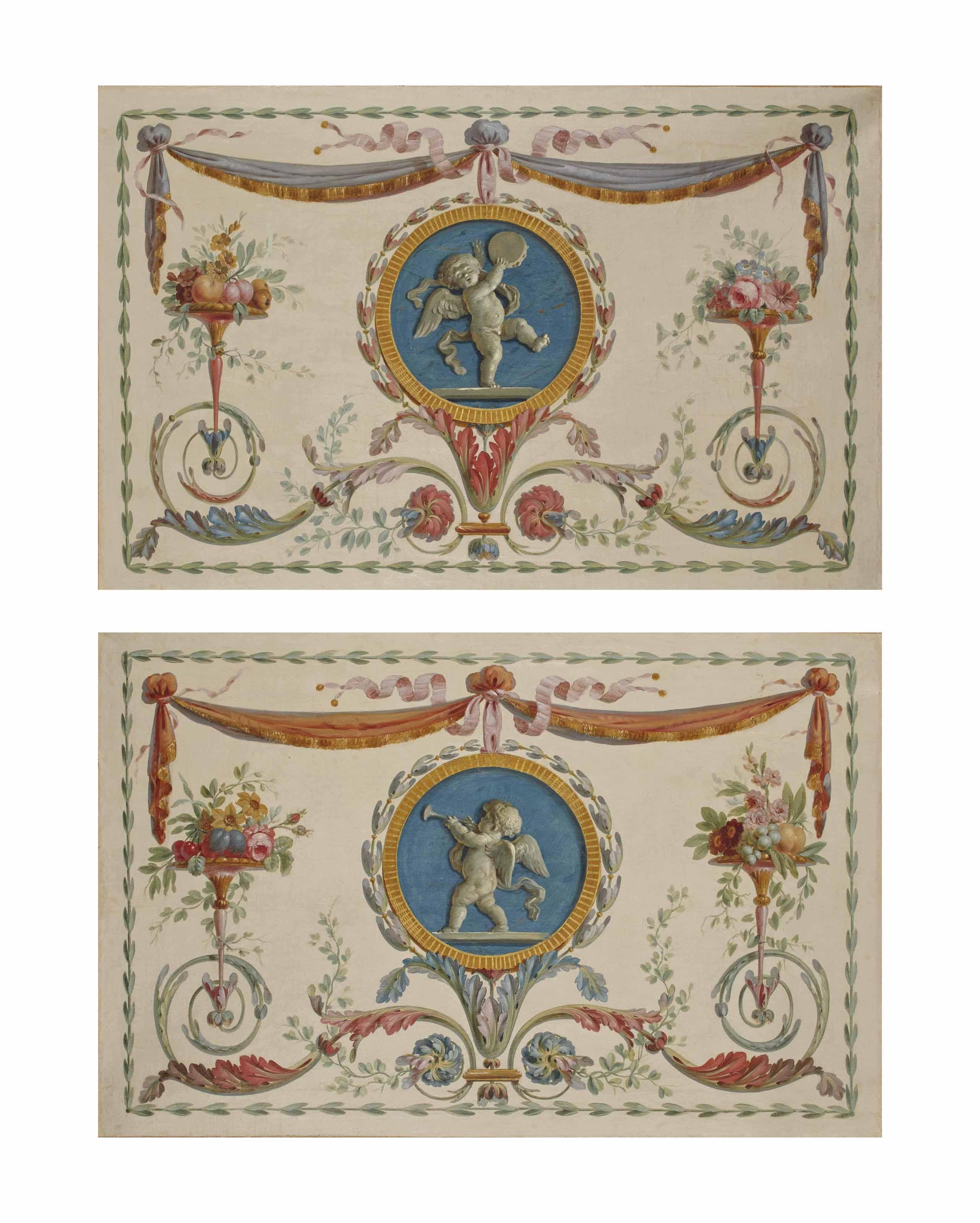 Piat Joseph Sauvage - Le Joueur De Trompe; Et Le Joueur De Tambourin