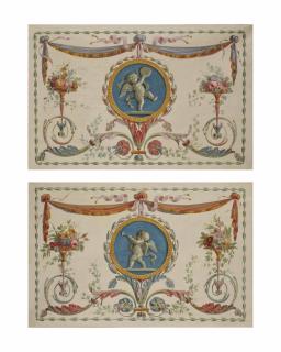 Piat Joseph Sauvage - Le Joueur De Trompe; Et Le Joueur De Tambourin