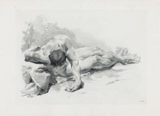 Piazzetta, Giovanni Battista - Studi di pittura gia dissegnati da