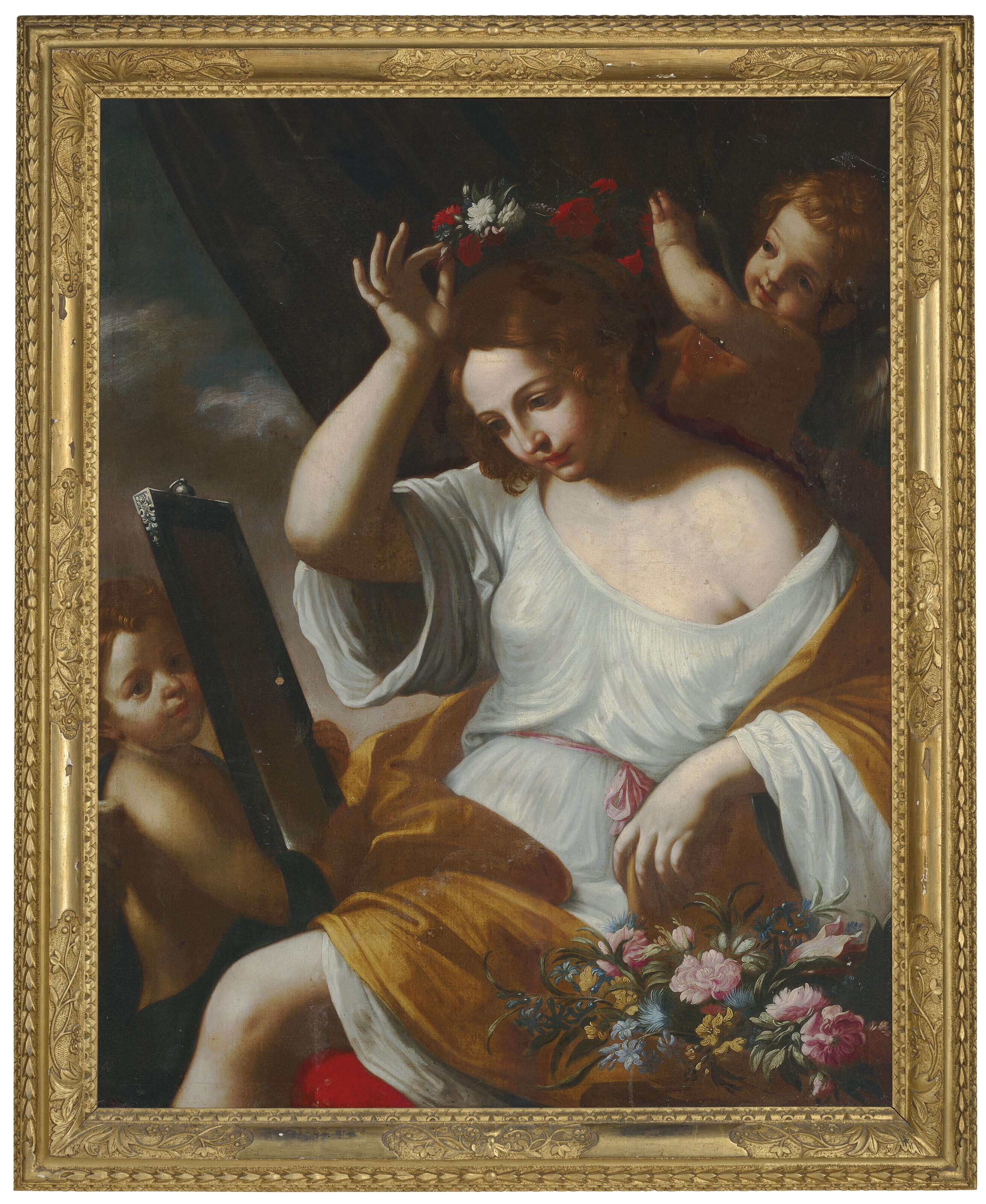 Pier Francesco Cittadini - Venus at her toilet