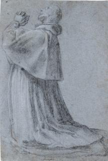 Pier Francesco Mazzucchelli, Il Morazzone - San Carlo Borromeo Kneeling, His Hands Joined In Prayer