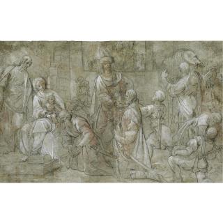 Pier Francesco Mazzucchelli - The Adoration Of The Magi