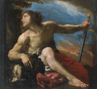 Pier Francesco Mola - David With The Head Of Goliath