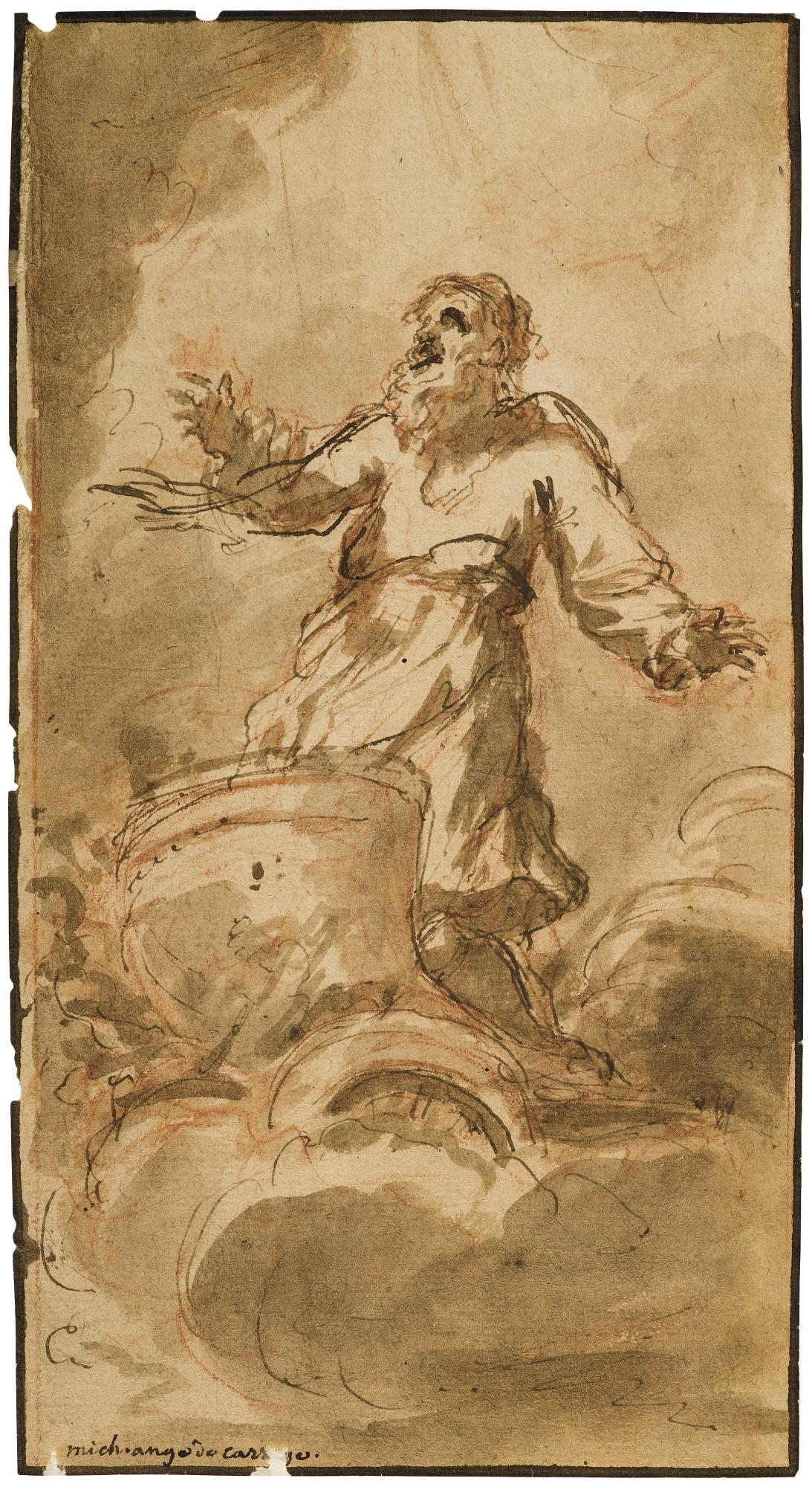 Pier Francesco Mola - Elijah in the Fiery Chariot