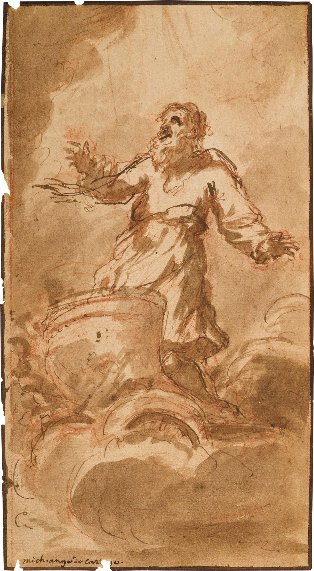 Pier Francesco Mola - Elijah in the Fiery Chariot