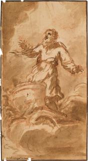 Pier Francesco Mola - Elijah in the Fiery Chariot