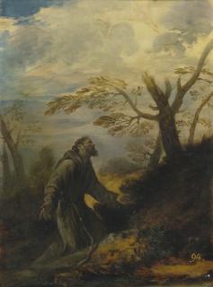 Pier Francesco Mola - Saint Francis Receiving The Stigmata