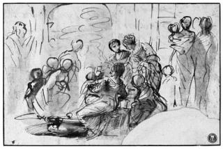 Pier Francesco Mola - The Birth of the Virgin