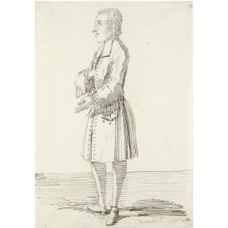 Pier Leone Ghezzi - A Caricature Of Count Johann Ernst Emanuel Joseph Harrach