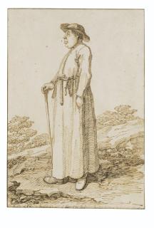 Pier Leone Ghezzi - A caricature of Padre Mairè