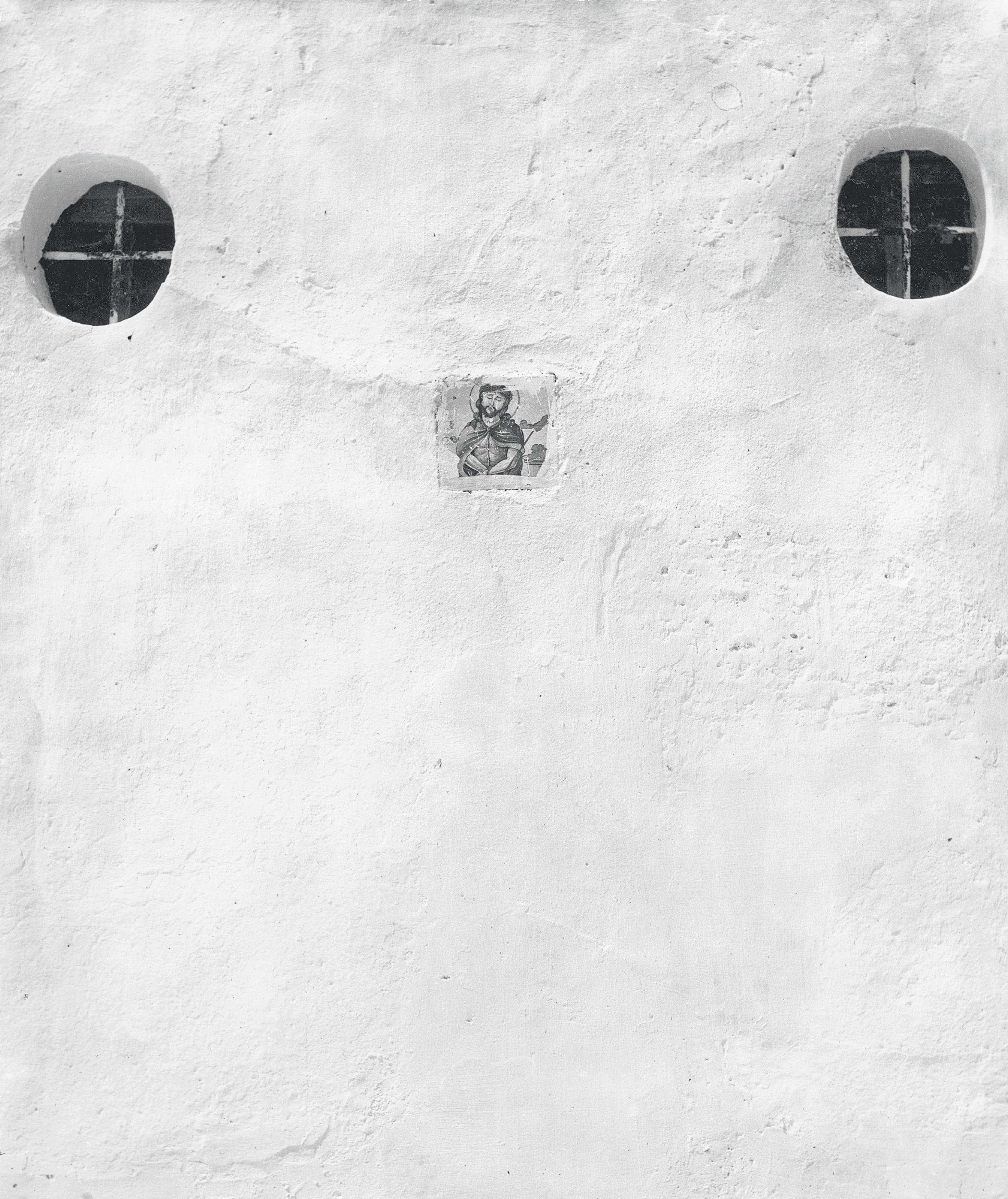 Piergiorgio Branzi - Ischia, Muro bianco (Ischia, White wall), 1953