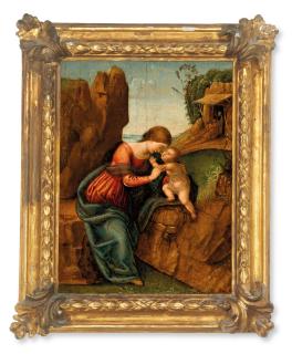 Piero Di Cosimo - Rest on the Flight into Egypt