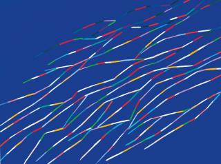 Piero Dorazio - „Anagramma II“.