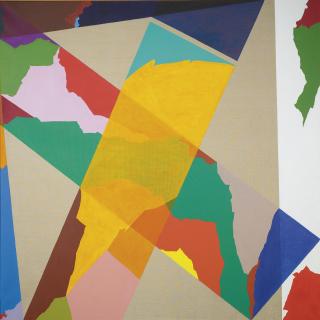 Piero Dorazio - In Croce Iii