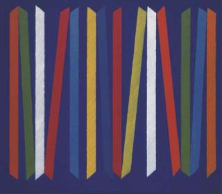 Piero Dorazio - Manfrina Blu