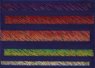 Piero Dorazio - NGOMA bleu