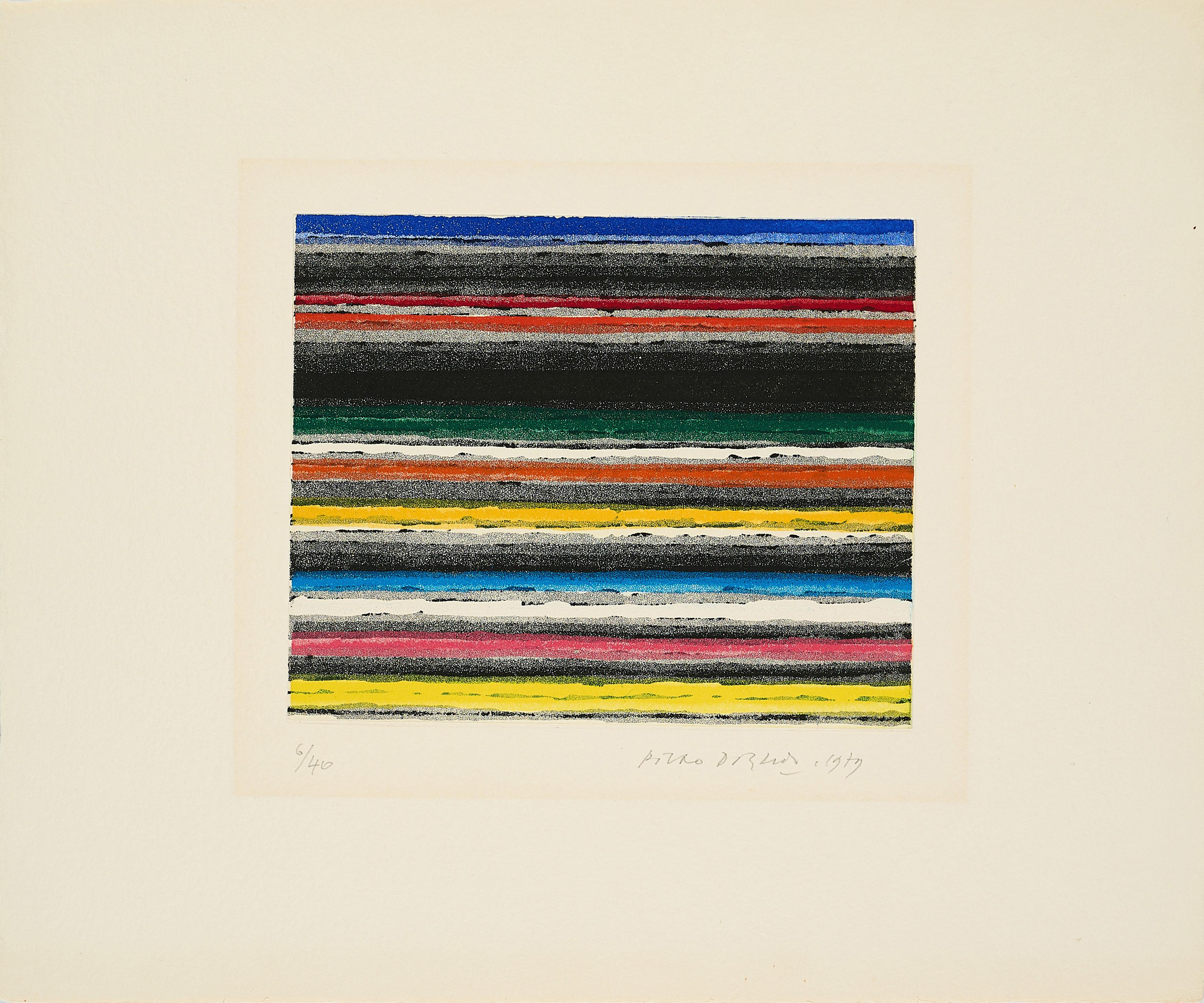 Piero Dorazio - Ohne Titel.