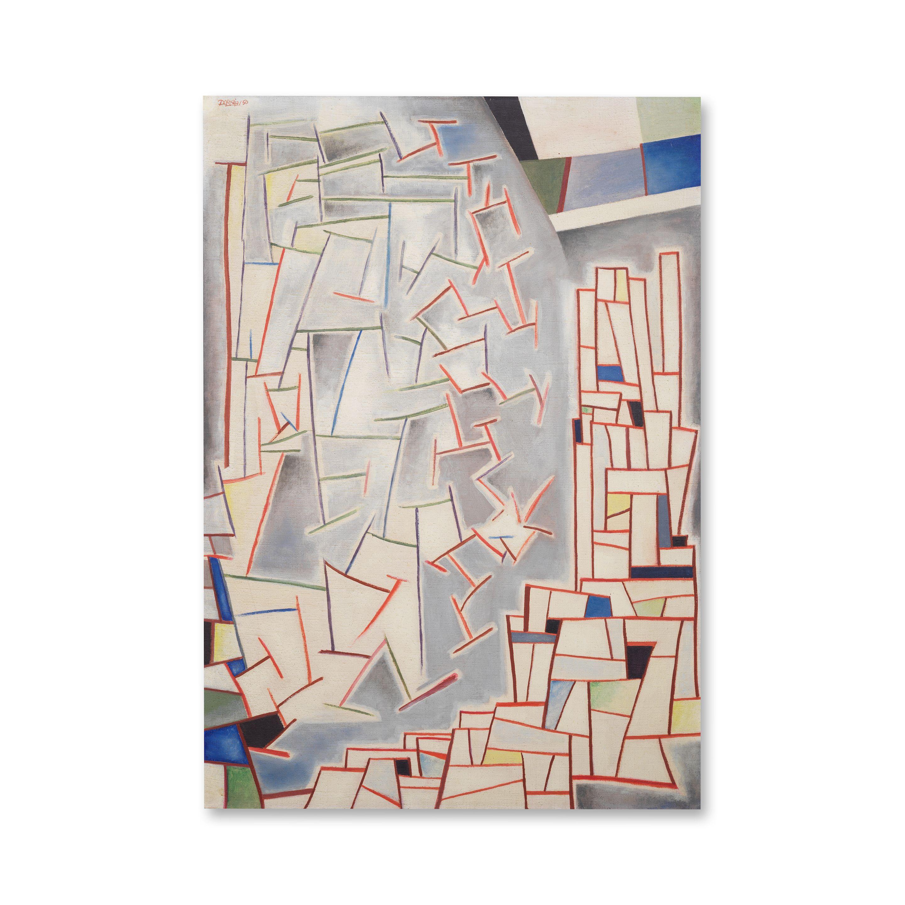 Piero Dorazio - Salomone costruisce il sole