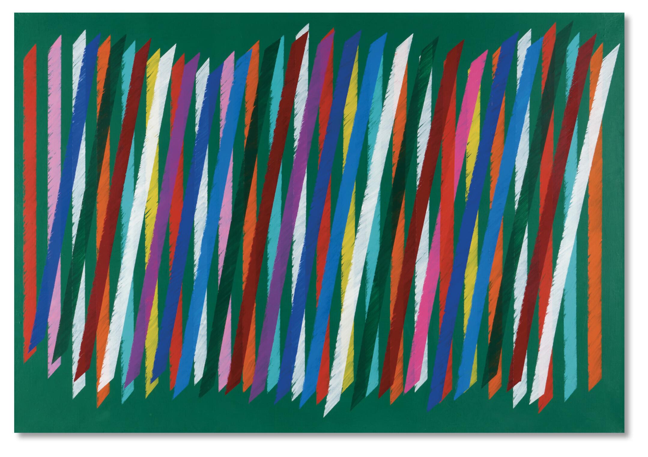 Piero Dorazio - Telltale verde II