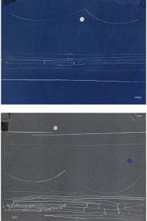 Piero Dorazio - Untitled [Two Works]