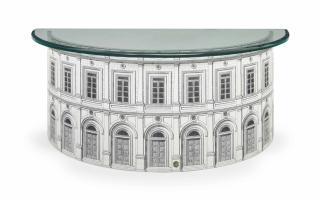 Piero Fornasetti - AN \'ARCHITETTURA\' LOW TABLE, DESIGNED 1980S