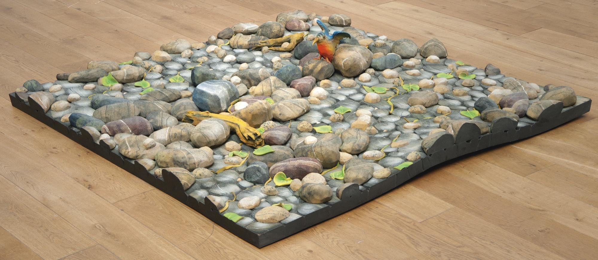 Piero Gilardi - Greto Di Torrente Con Martin Pescatore