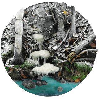 Piero Gilardi - Ruscello Ghiacciato