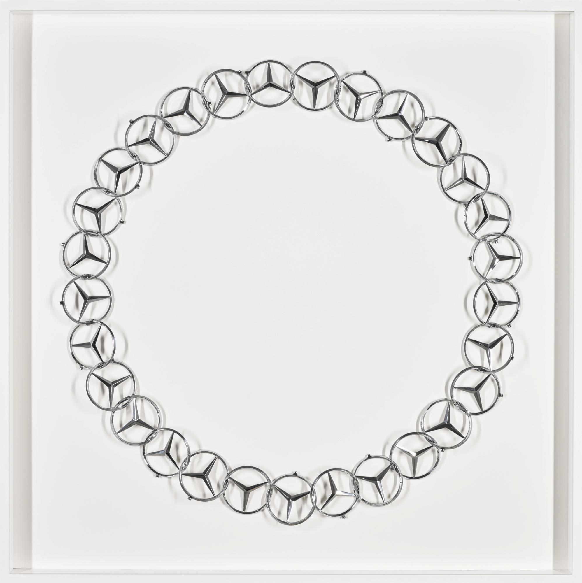 Piero Golia - 29 Mercedes Hood Star Circle