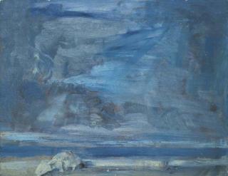 Piero Guccione - Marina (Studio per Concilio Baconiano)