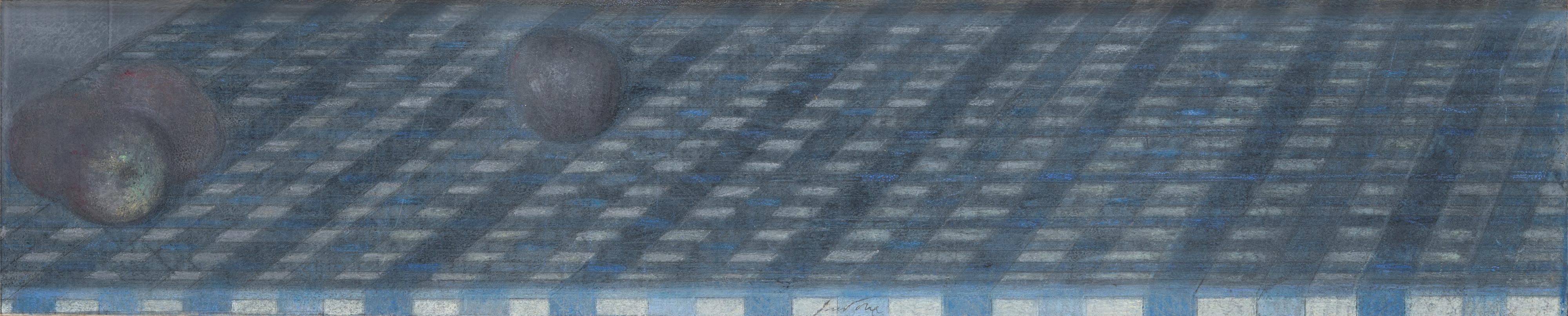 Piero Guccione - n.m. con le mele n.2