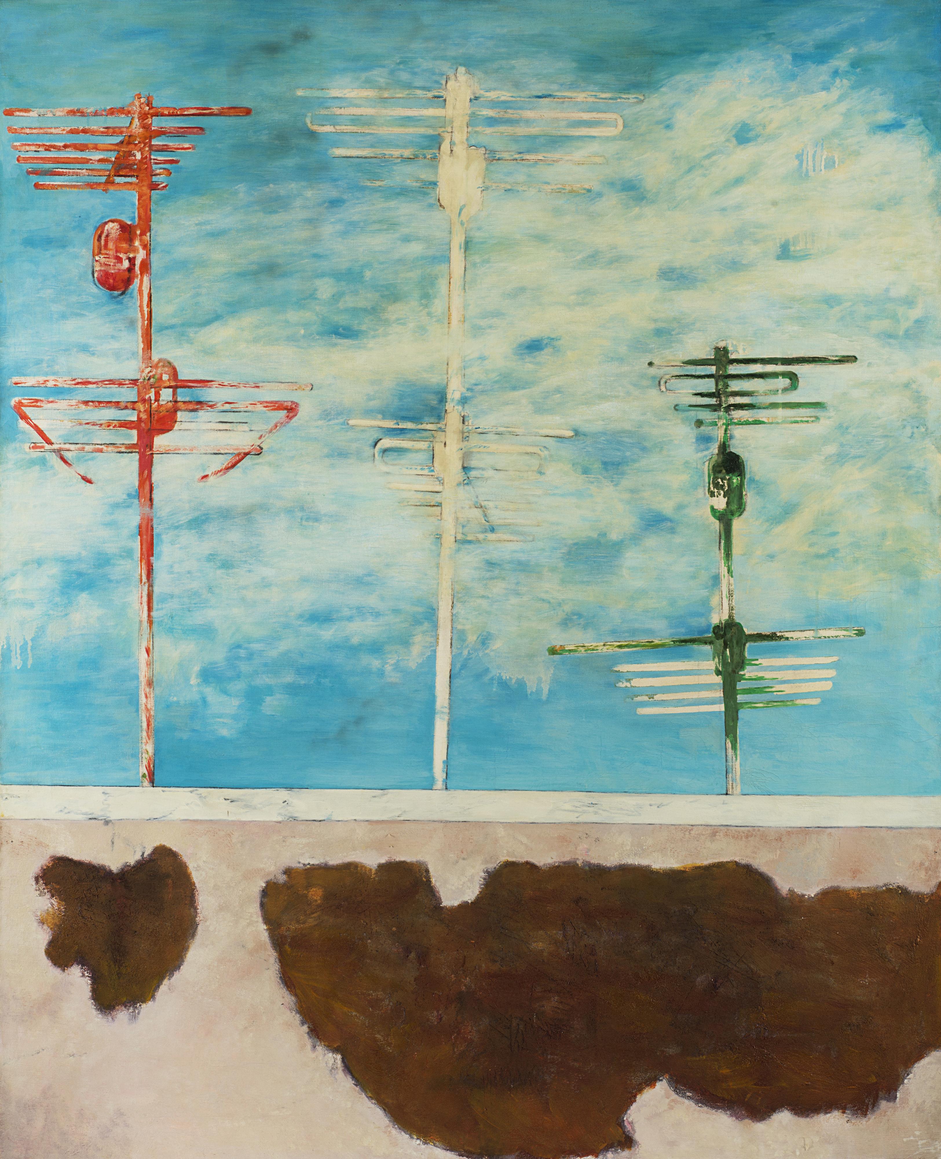 Piero Guccione - Paesaggio italiano