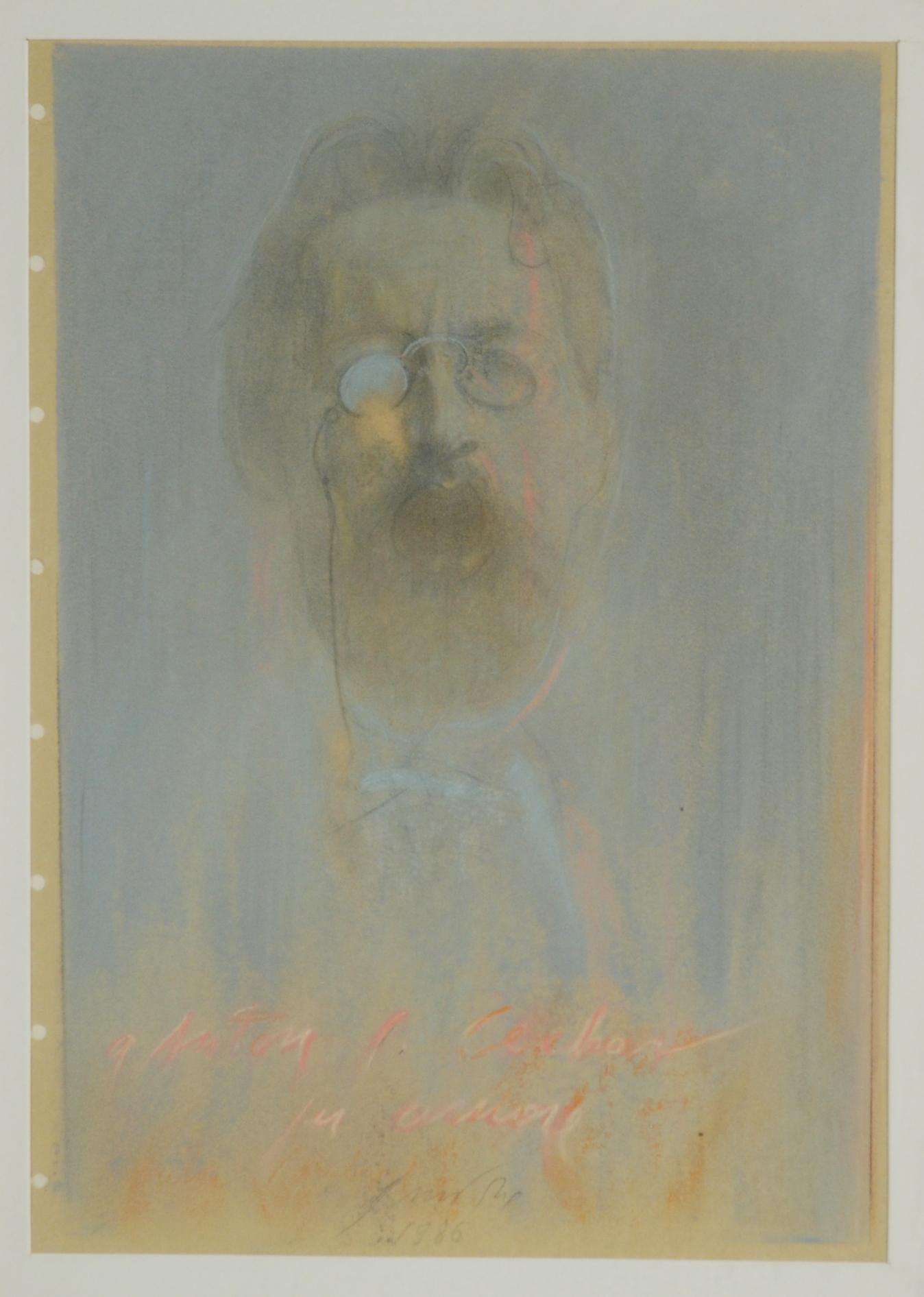Piero Guccione - Ritratto di Cechov