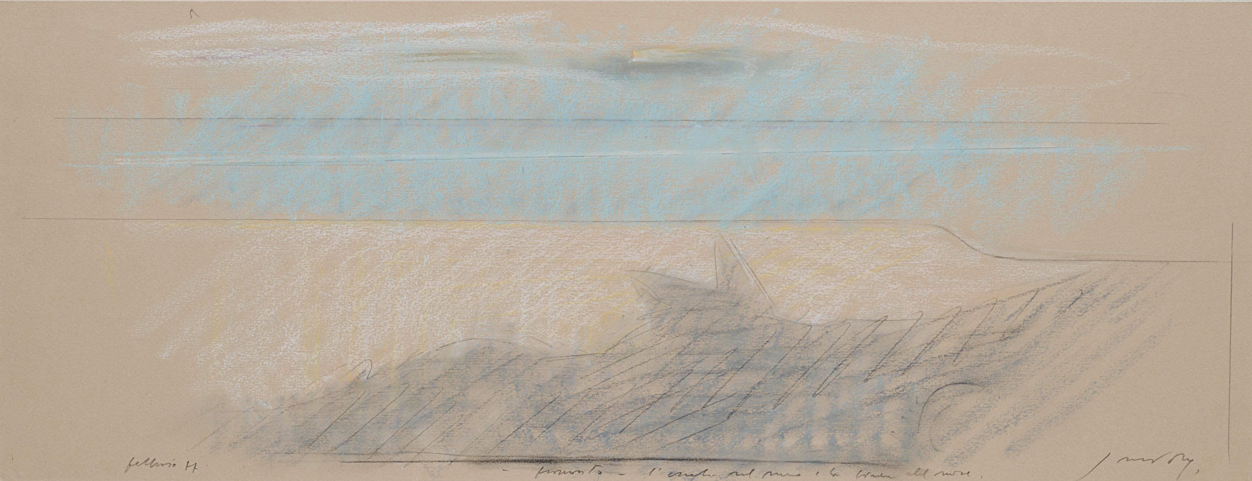 Piero Guccione - Senza titolo