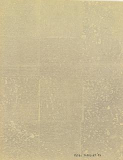 Piero Manzoni - Cork Print (Impronta Sughero)