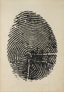 Piero Manzoni - Impronta del pollice sinistro