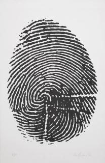 Piero Manzoni - Impronta Police Sinistro