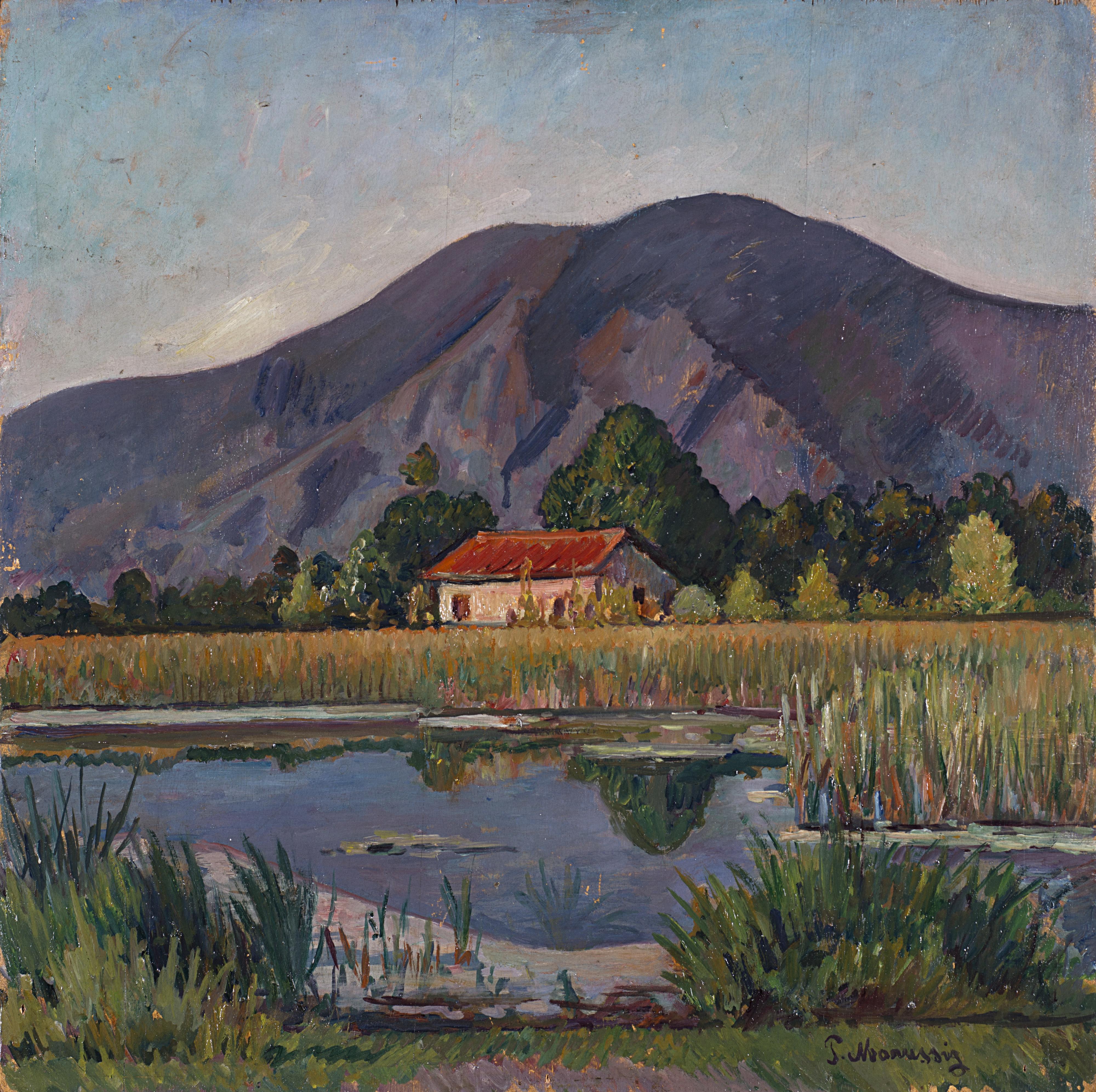 Piero Marussig - Casetta nella torbiera