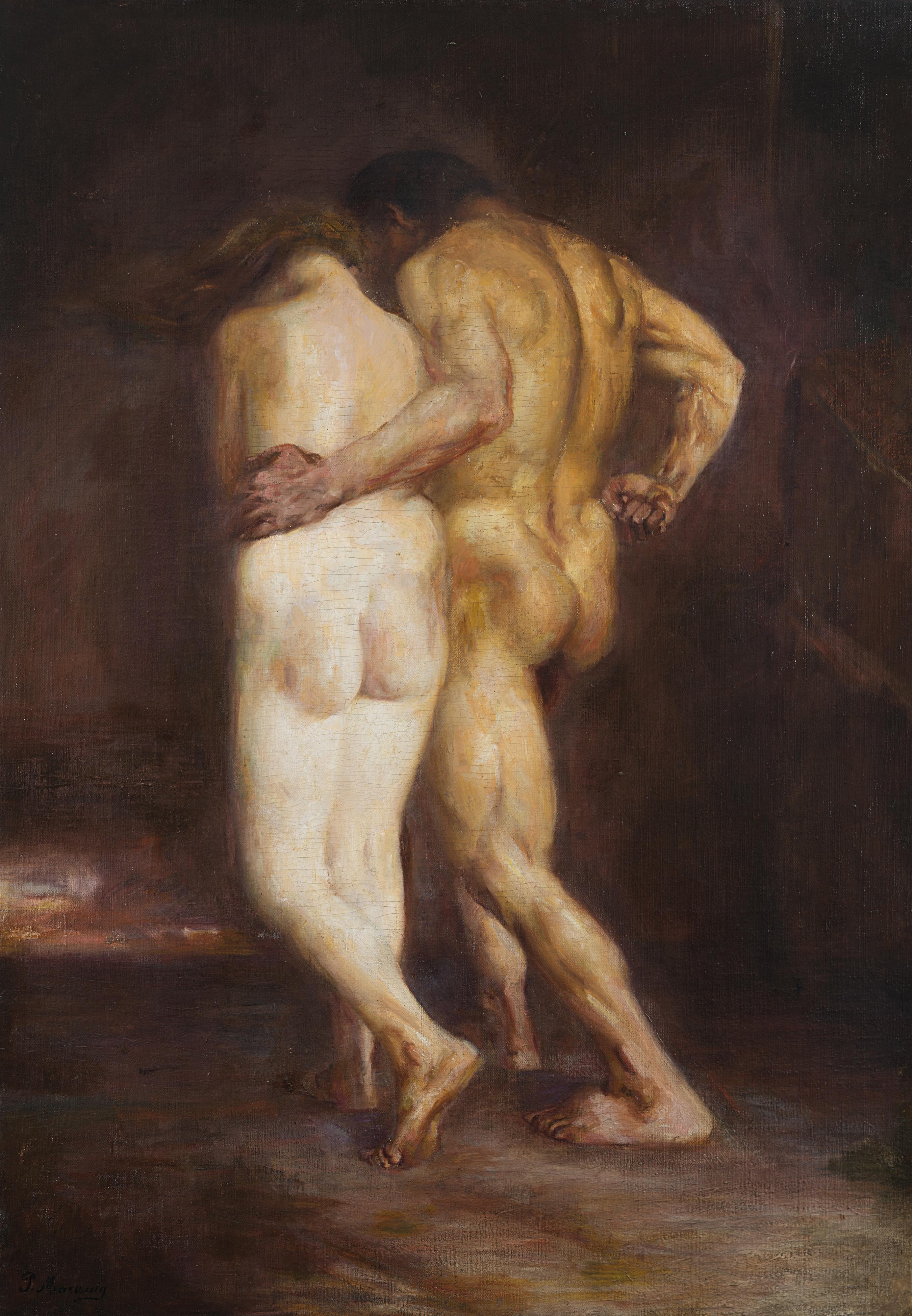 Piero Marussig - La cacciata dal Paradiso