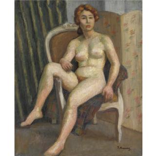 Piero Marussig - Nudo