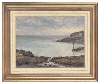Piero Sansalvadore - The Harbour, Combe Martin, Devon; And On The Shore, Combe Martin, Devon