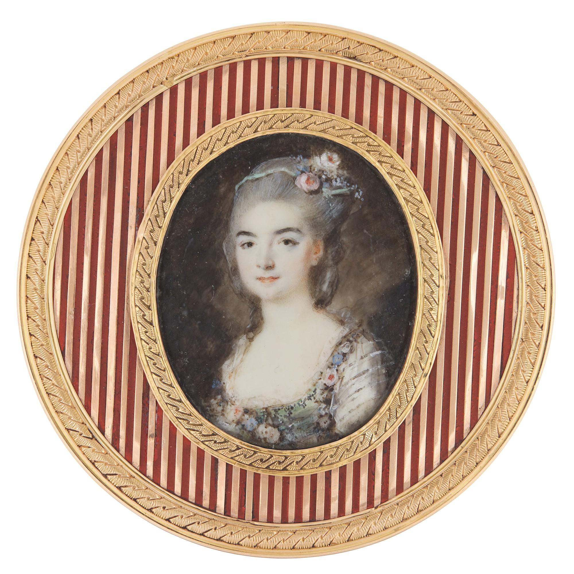 Pierre Adolphe Hall - Portrait of a lady, circa 1775