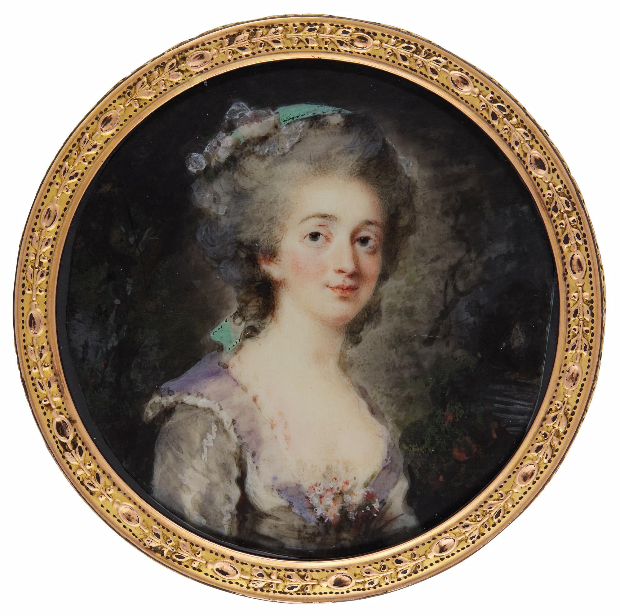 Pierre Adolphe Hall - Portrait Of A Lady, Circa 1780