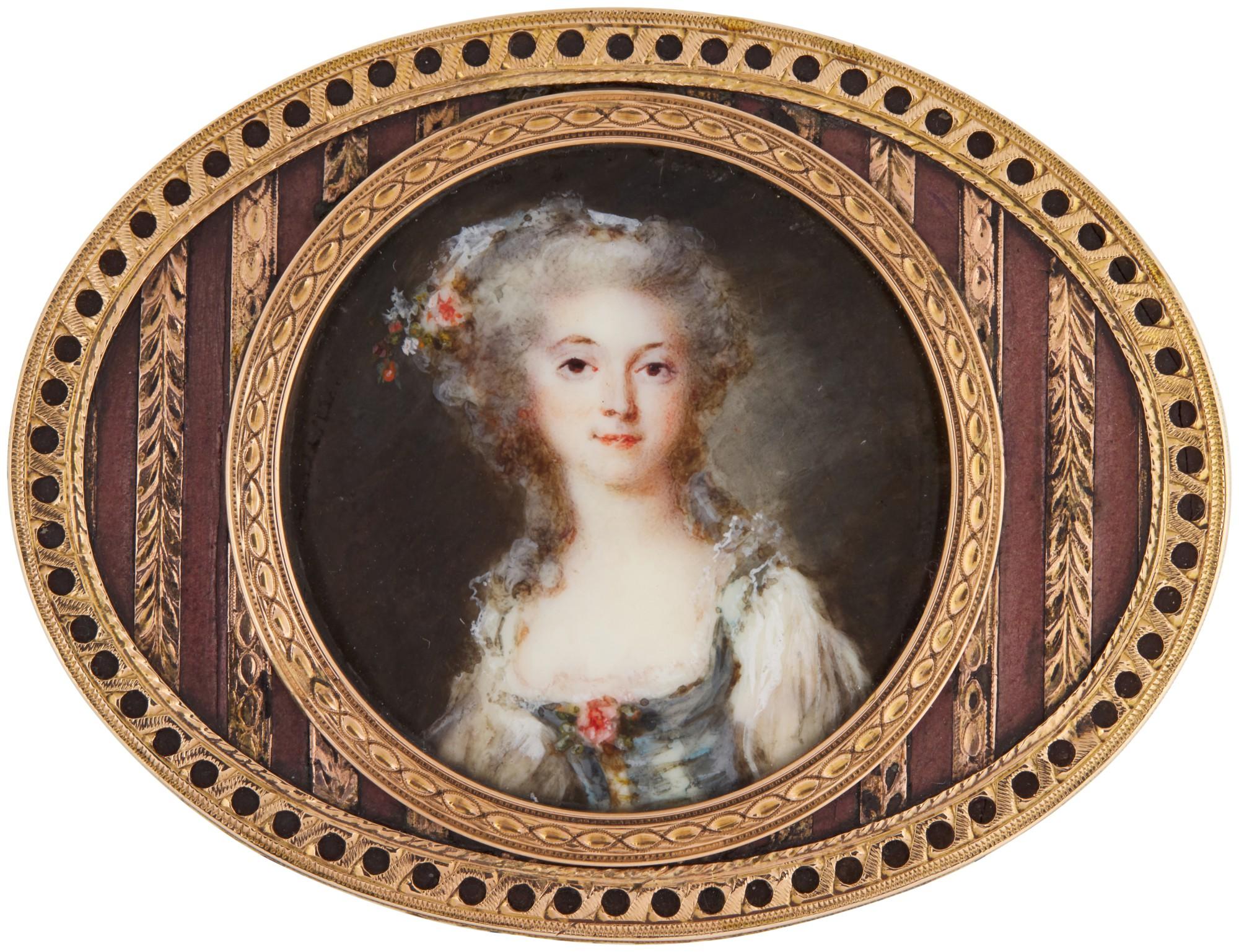 Pierre Adolphe Hall - Portrait of a lady, circa 1780