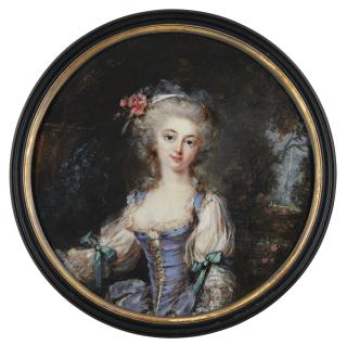 Pierre Adolphe Hall - Portrait Of A Lady, Circa 1785