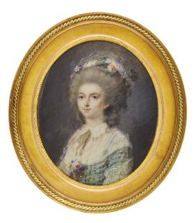 Pierre Adolphe Hall - Portrait Of A Lady