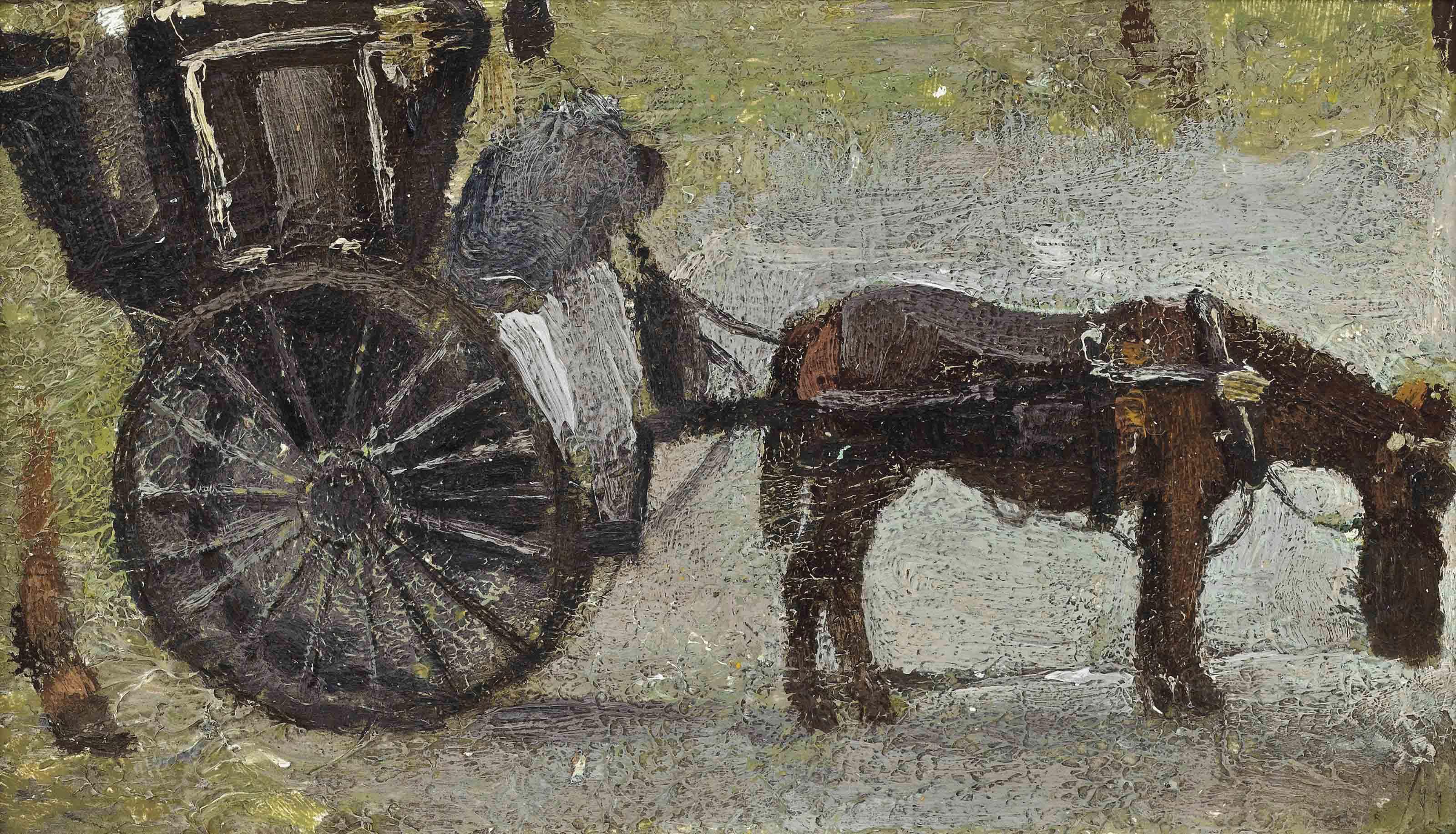 Pierre Adolphe Valette - Hansom Cab, Manchester