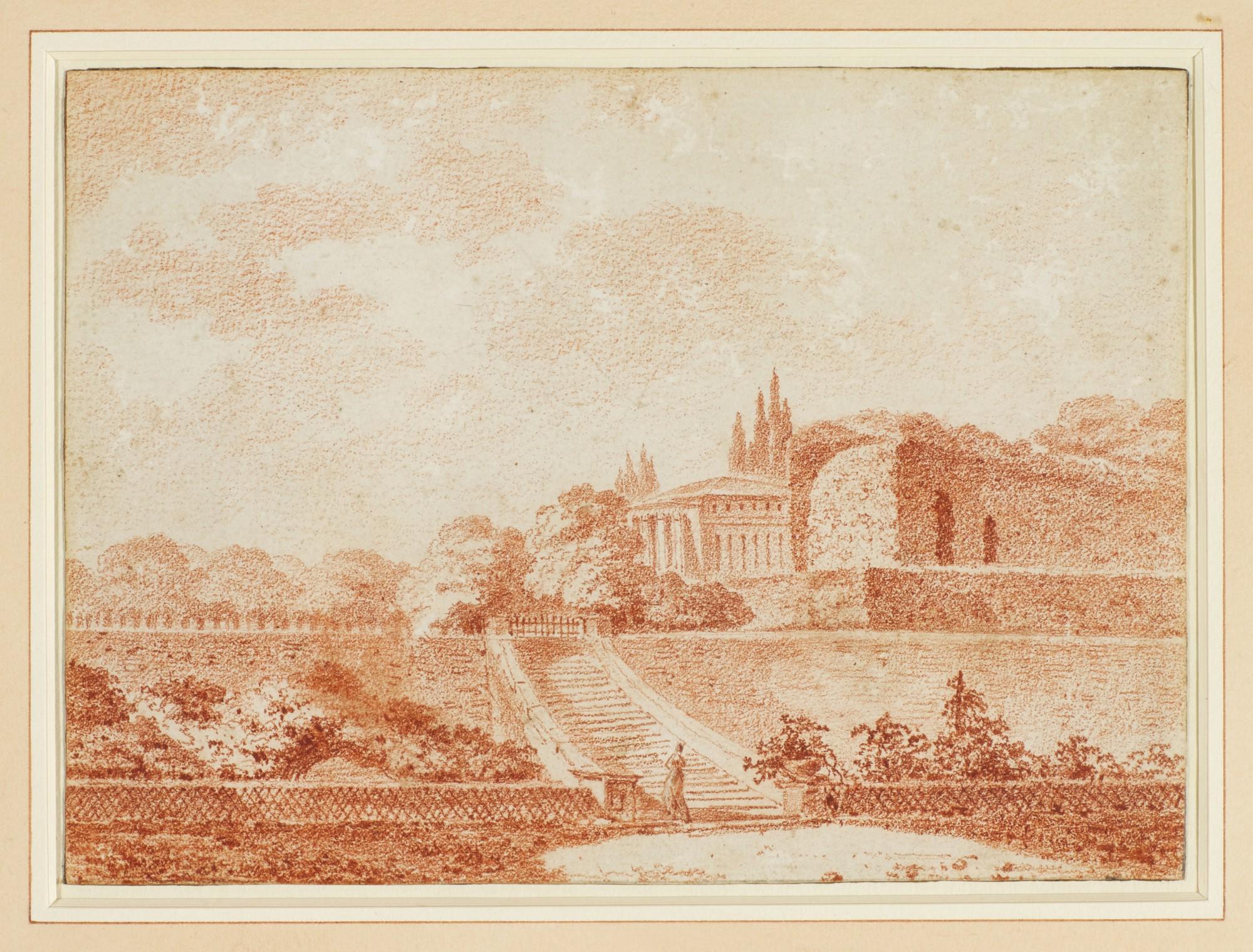 Pierre-Adrien Pâris - Gardens Of A Villa