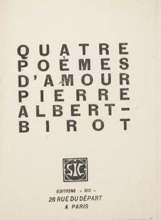 Pierre Albert-Birot - Unknown